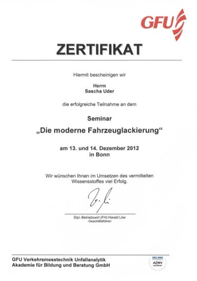 Fahrzeuglackierung Moderne Fahrzeuglackierung