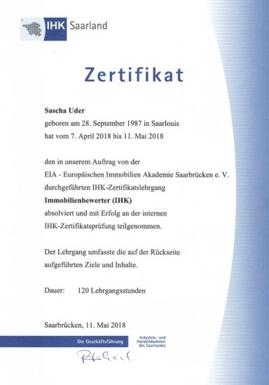 Immobilienbewerter IHK Immobilienbewerter IHK