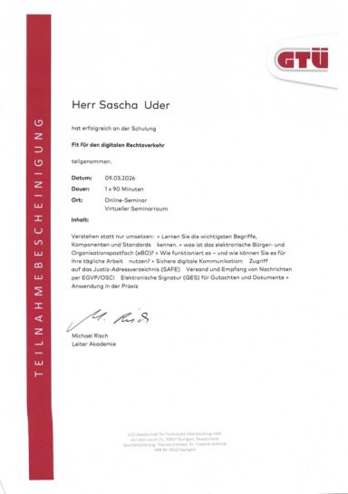 Digitaler Rechtsverkehr Digitaler Rechtsverkehr